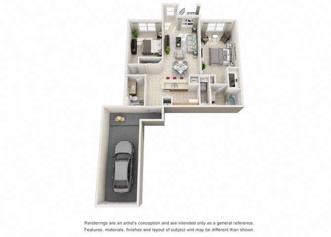 Polo Glen Apartments B7 w/ Garage - Lower